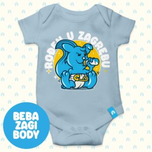 Body BEBA ZAGI dusty blue