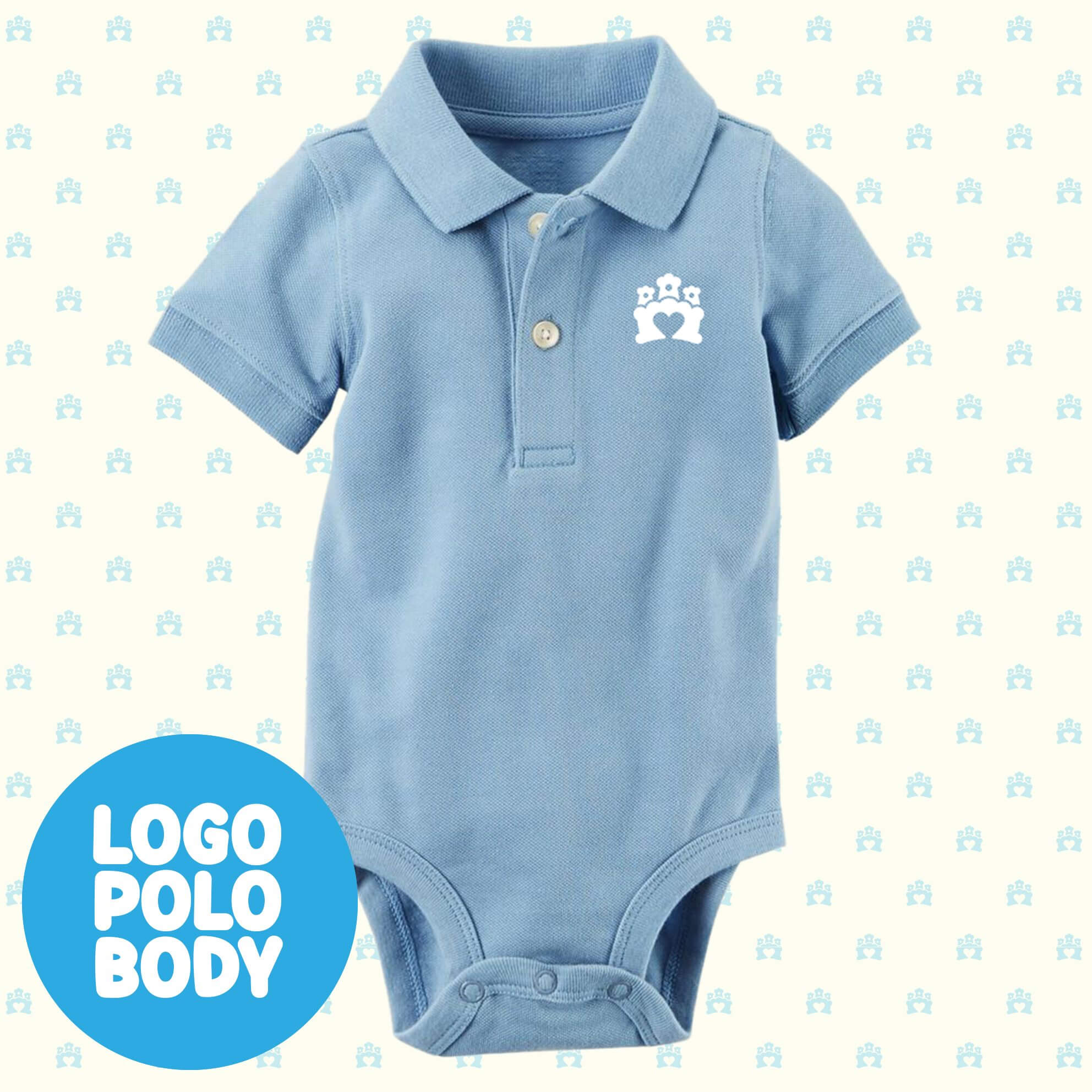 Polo Body dusty blue