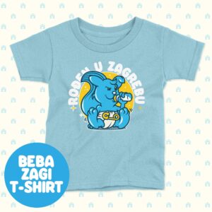 T-shirt BEBA ZAGI light blue