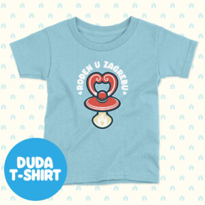T-shirt DUDA light blue