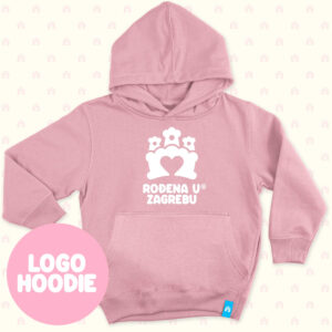 Hoodie baby pink