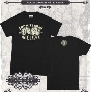 from zagreb with love satovi tshirt