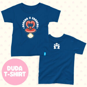 RođenA u Zagrebu T-shirt royal blue - odaberite dizajn