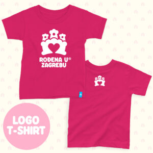 RođenA u Zagrebu T-shirt rosette - odaberite dizajn