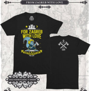 from zagreb with love firefighting zagi vatrogasac tshirt